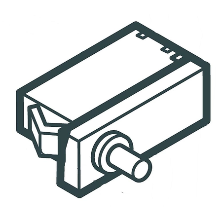 6600JB1005L LG Refrigerator Push Button Switc