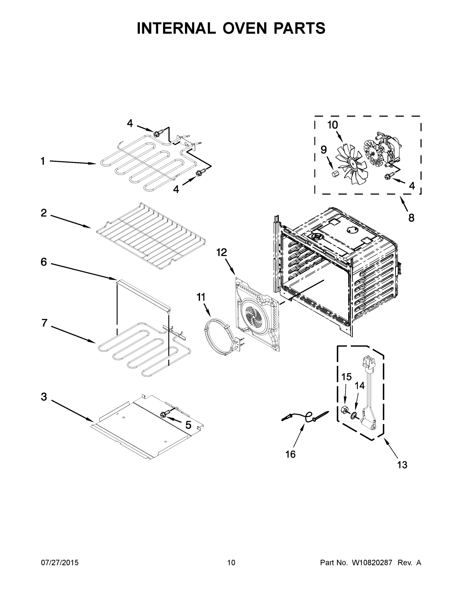 06 - INTERNAL OVEN PARTS