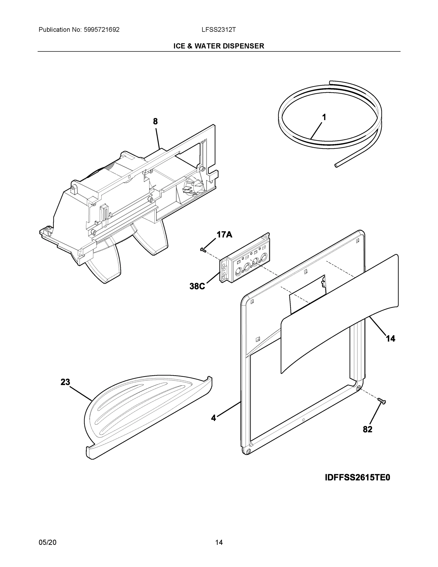 08 - ICE & WATER DISPENSER