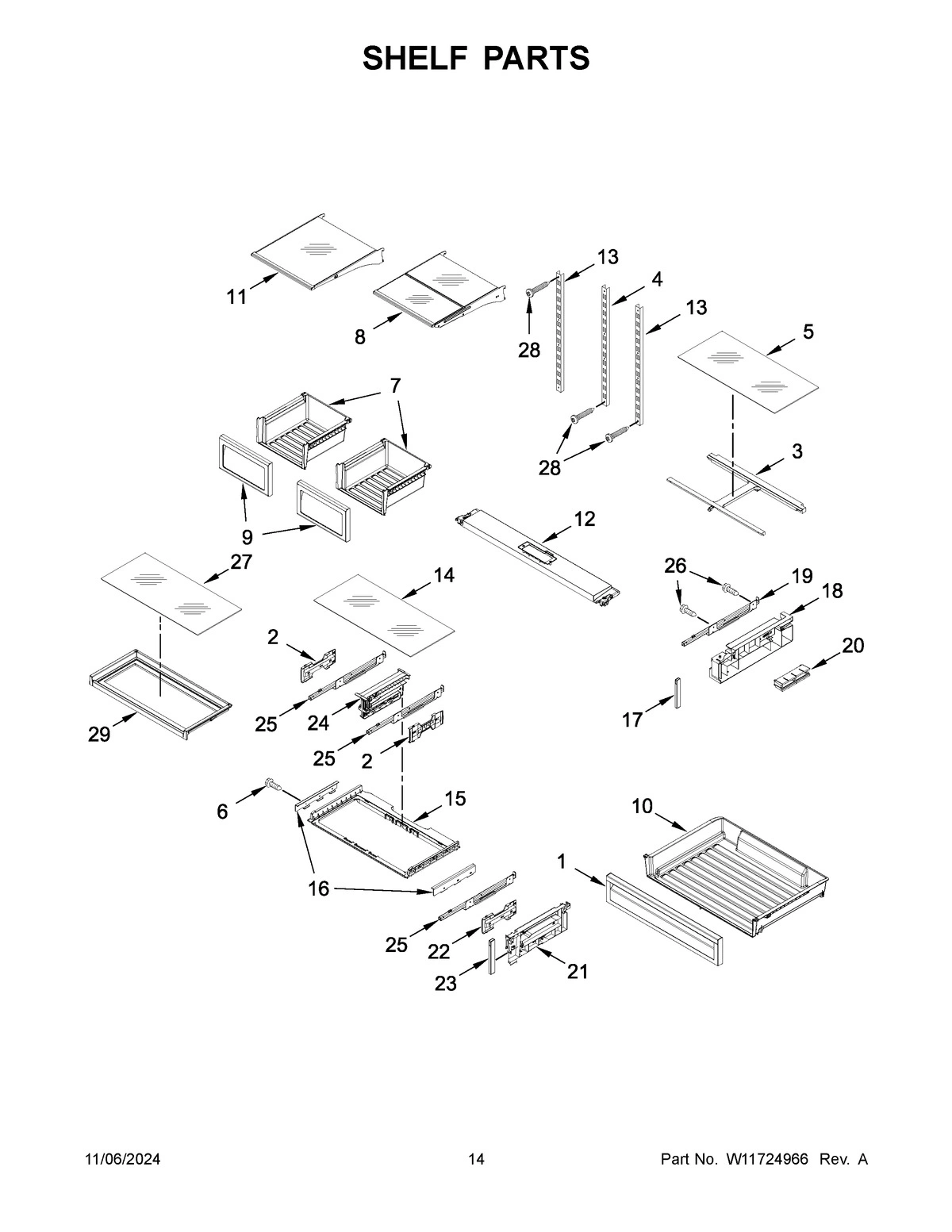 08 - SHELF PARTS