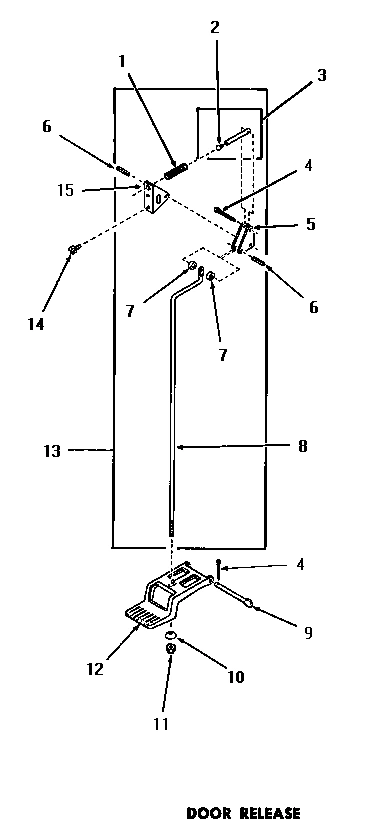11 - DOOR RELEASE