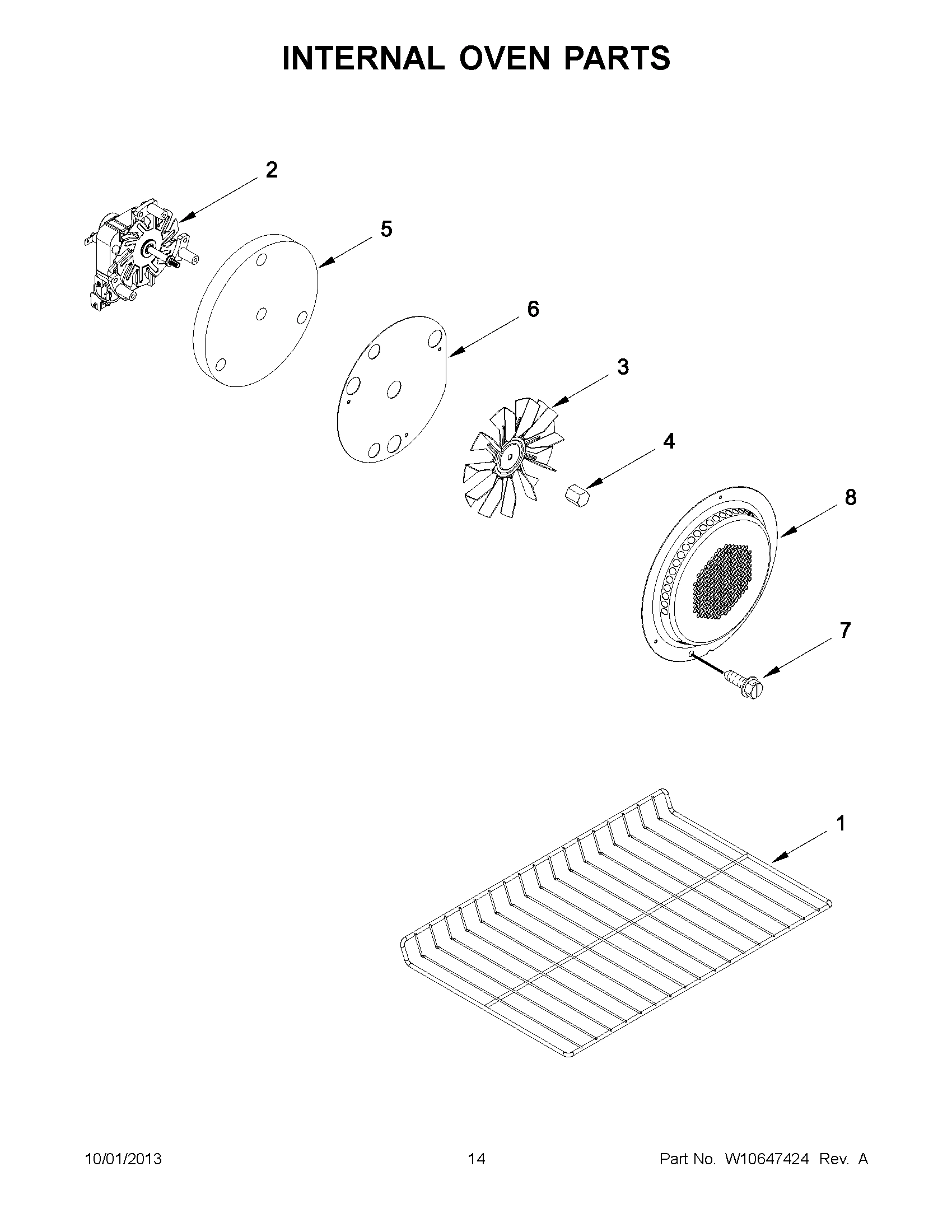 08 - INTERNAL OVEN PARTS