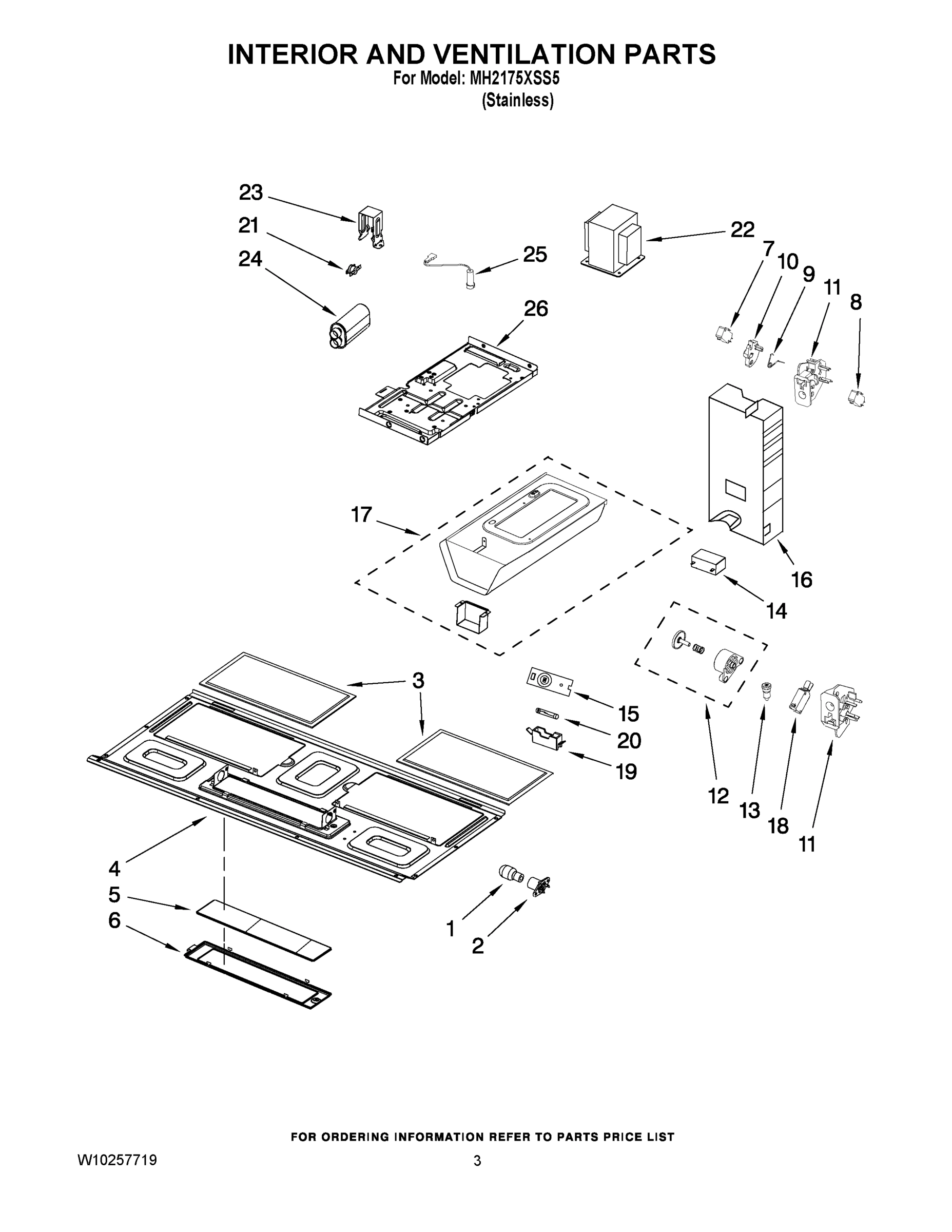 03 - INTERIOR AND VENTILATION PARTS