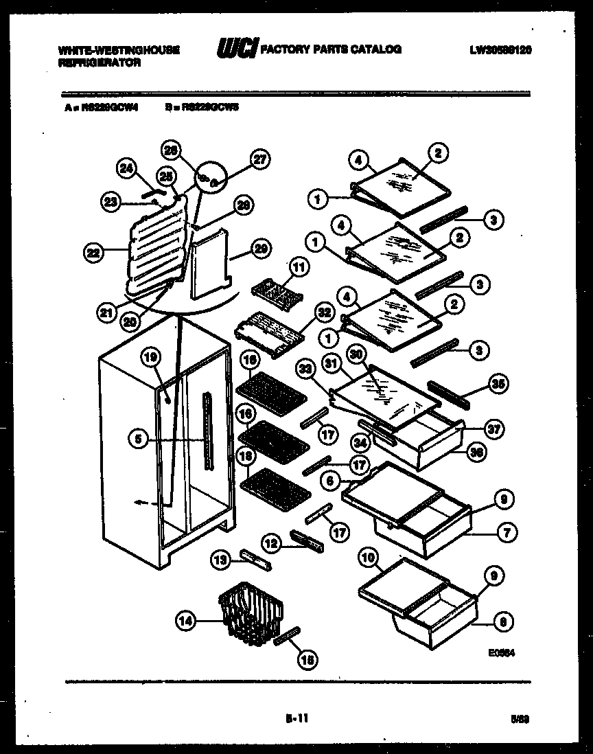 05 - SHELVES AND SUPPORTS