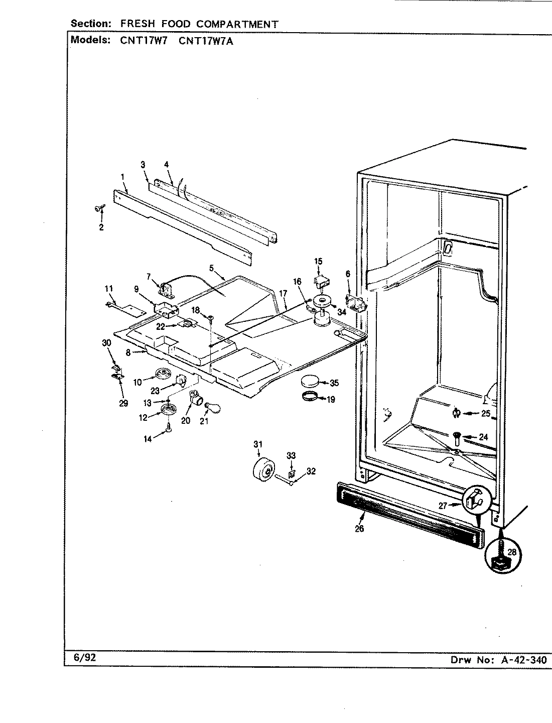 03 - FRESH FOOD COMPARTMENT