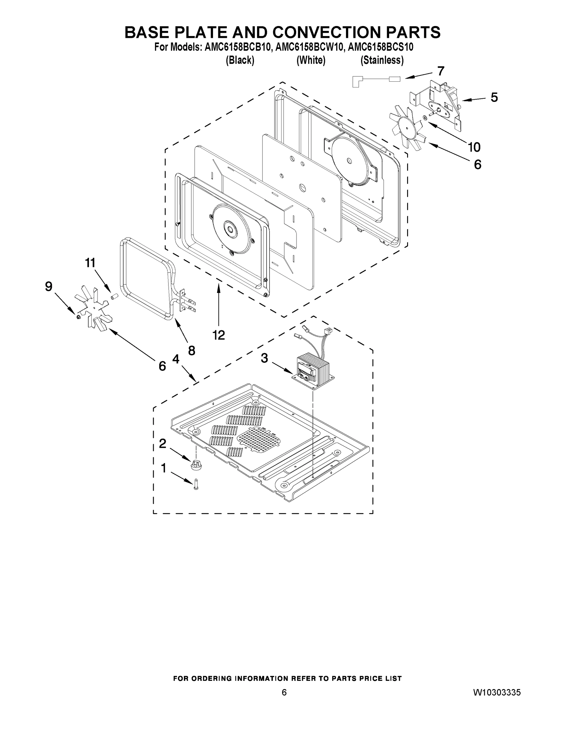 06 - BASE PLATE AND CONVECTION PARTS