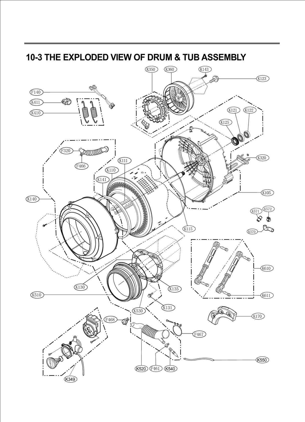 DRUM & TUB ASSEMBLY