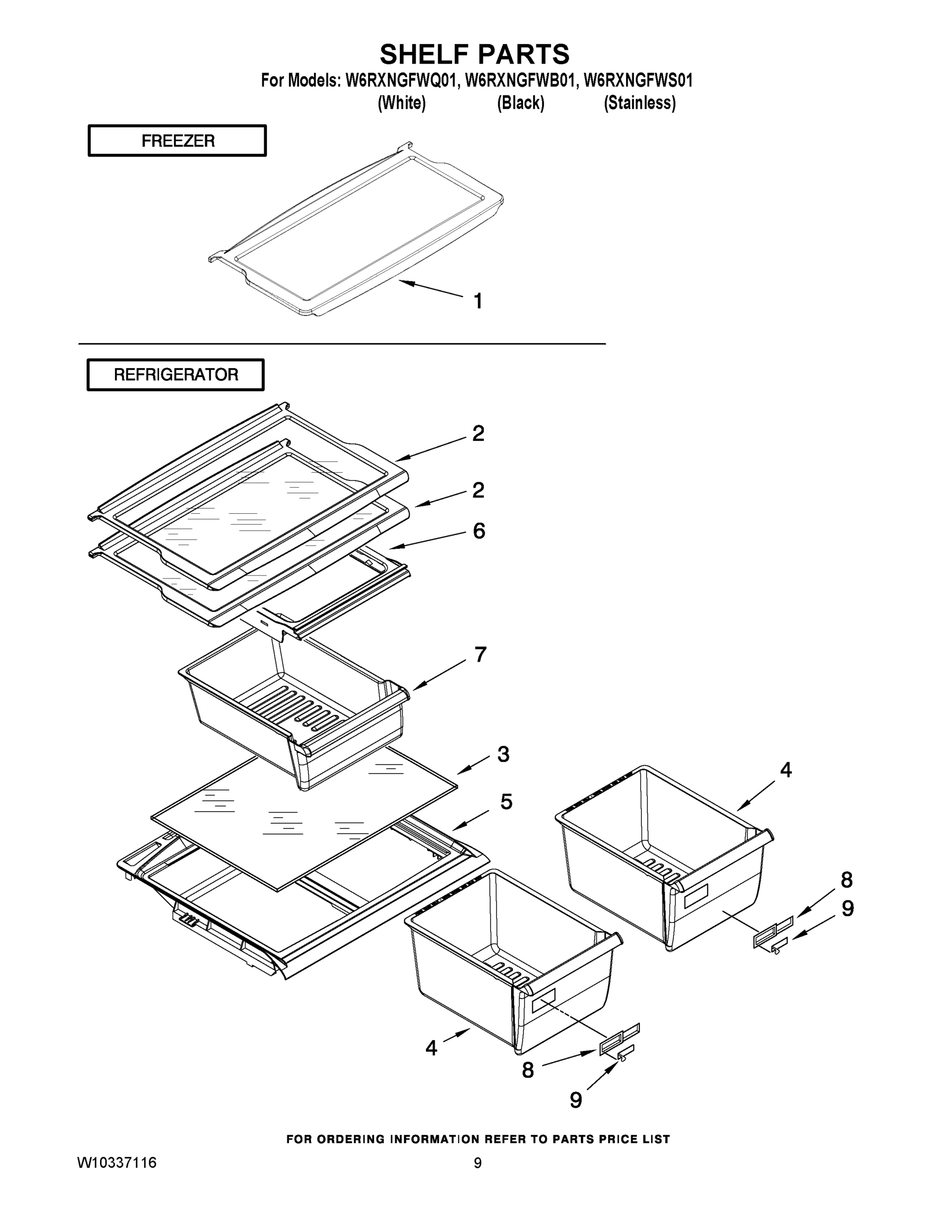 05 - SHELF PARTS