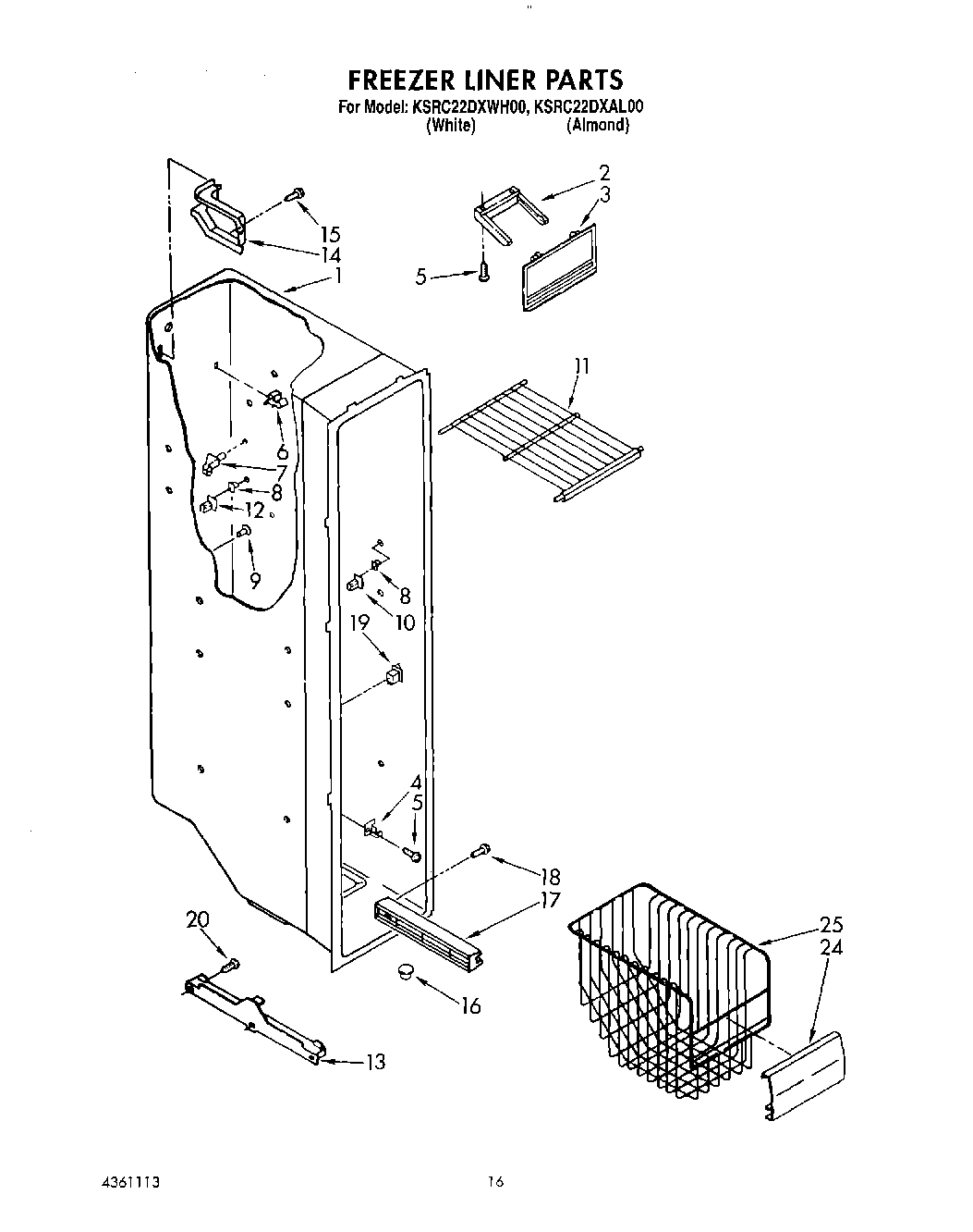 10 - FREEZER LINER