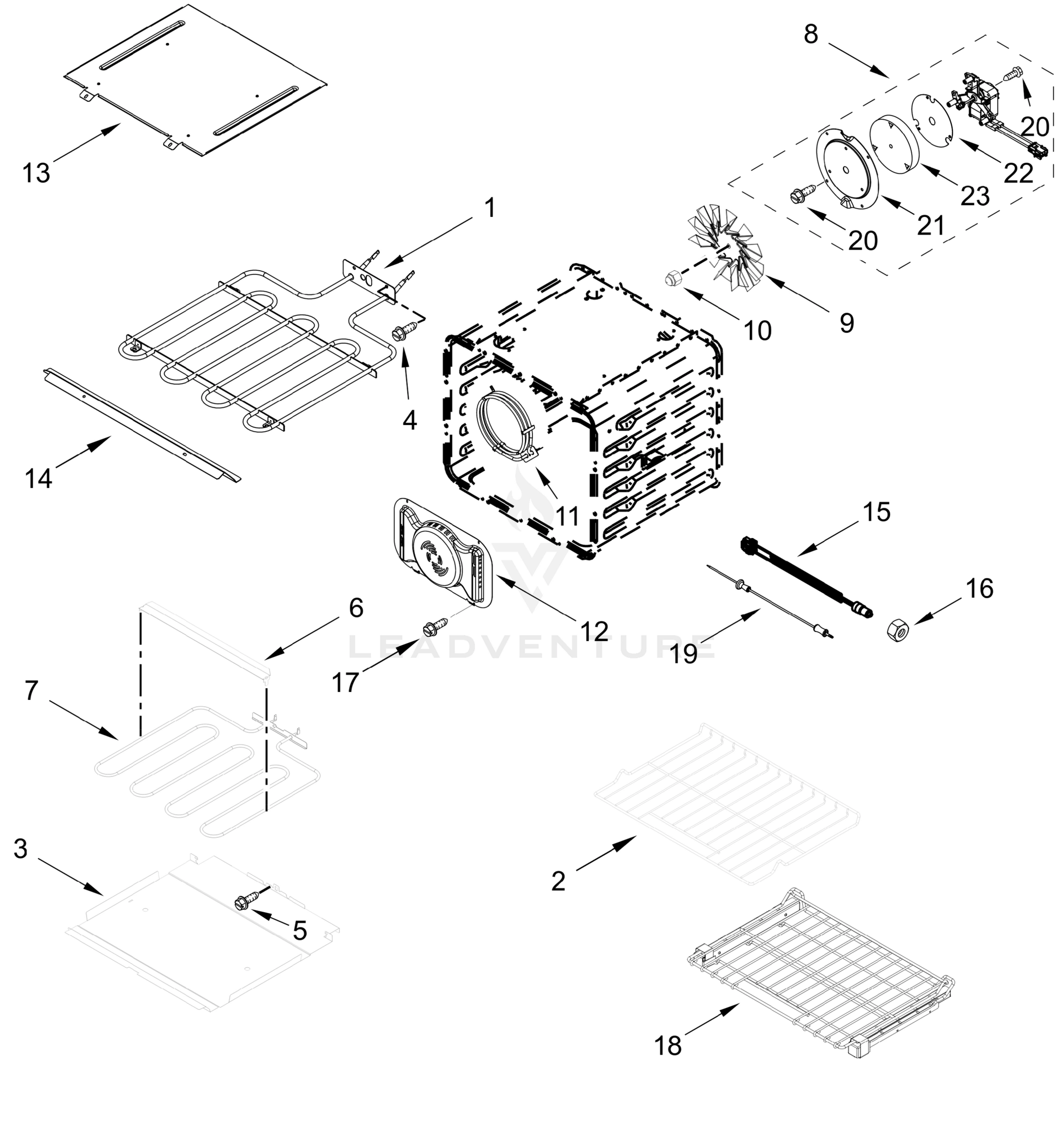 INTERNAL OVEN PARTS