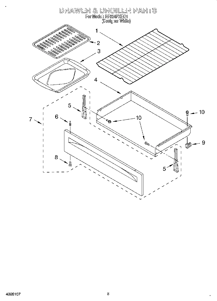 04 - DRAWER AND BROILER