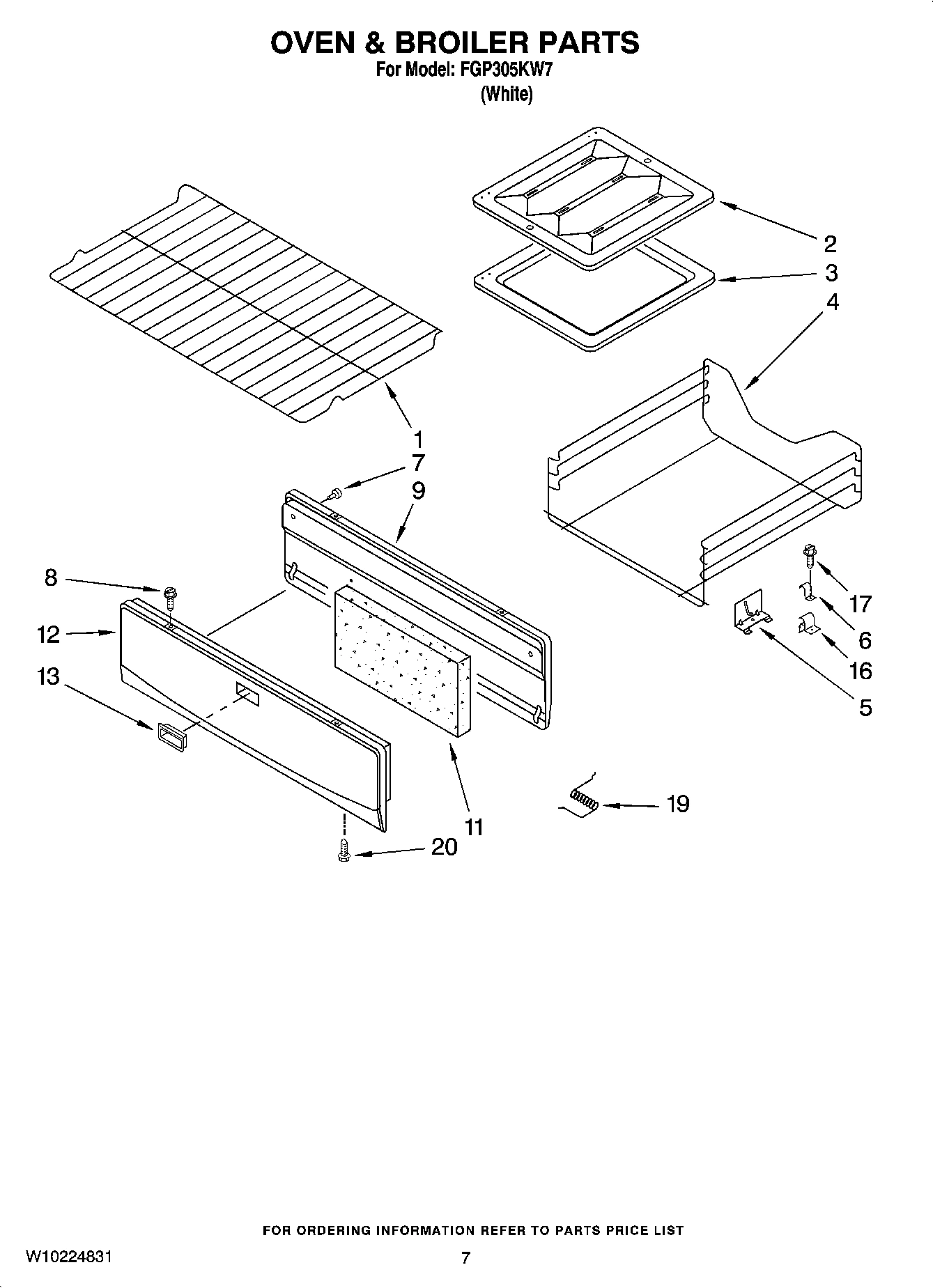 05 - OVEN & BROILER PARTS