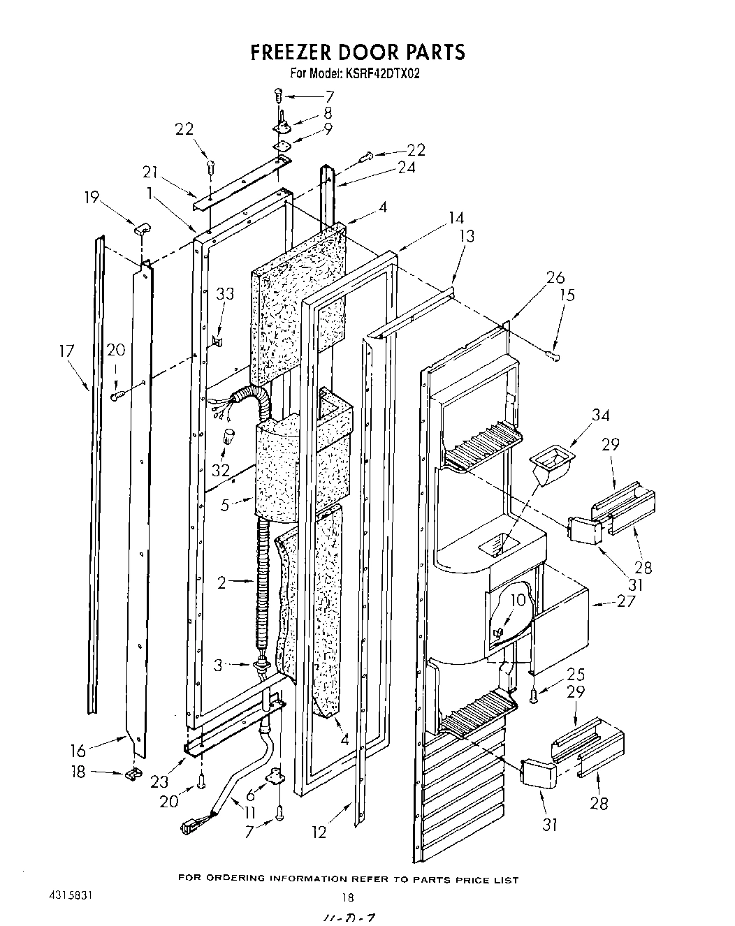 11 - FREEZER DOOR