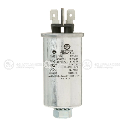 WE17X27116 GE Dryer Fan Motor Capacitor