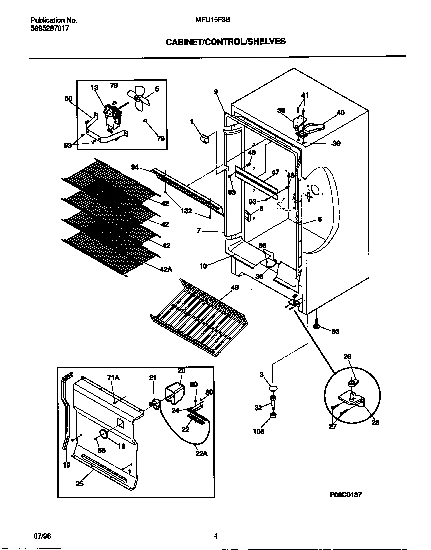 03 - CABINET/CONTROLS/SHELVES