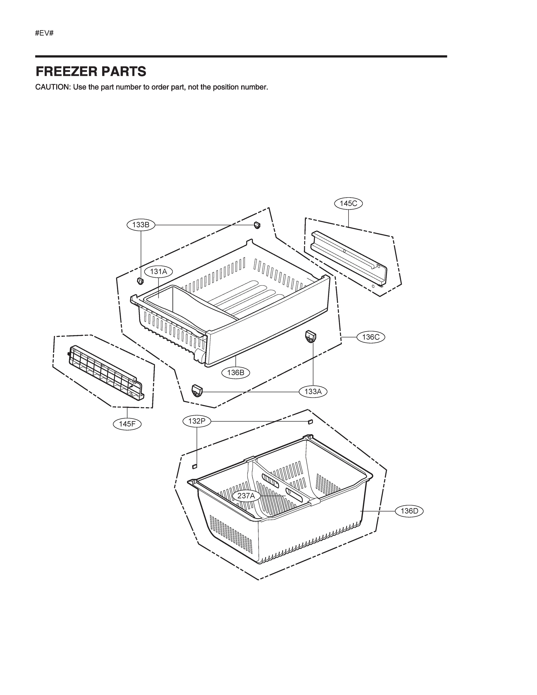 FREEZER PARTS