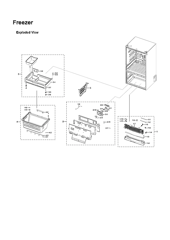 FREEZER PARTS