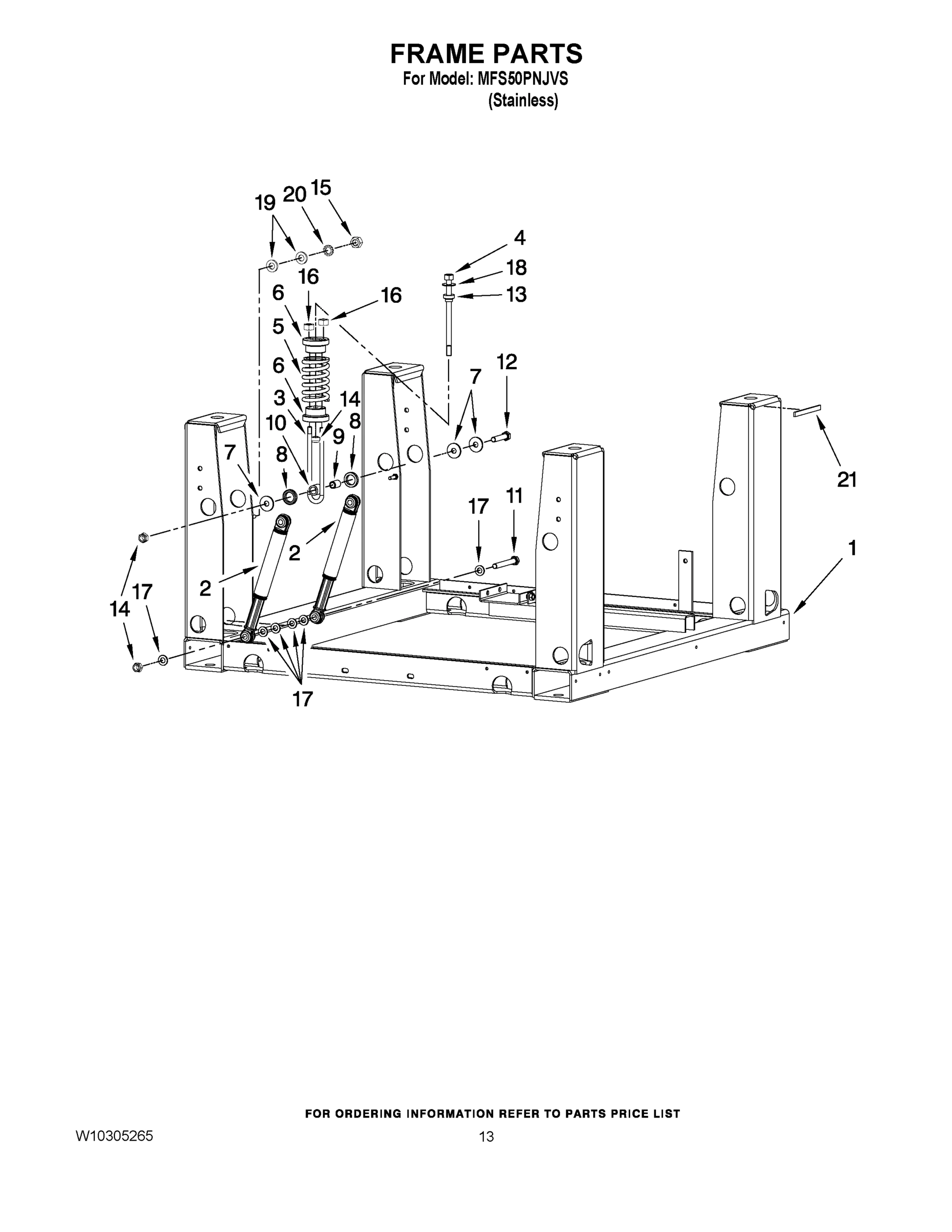 10 - FRAME PARTS