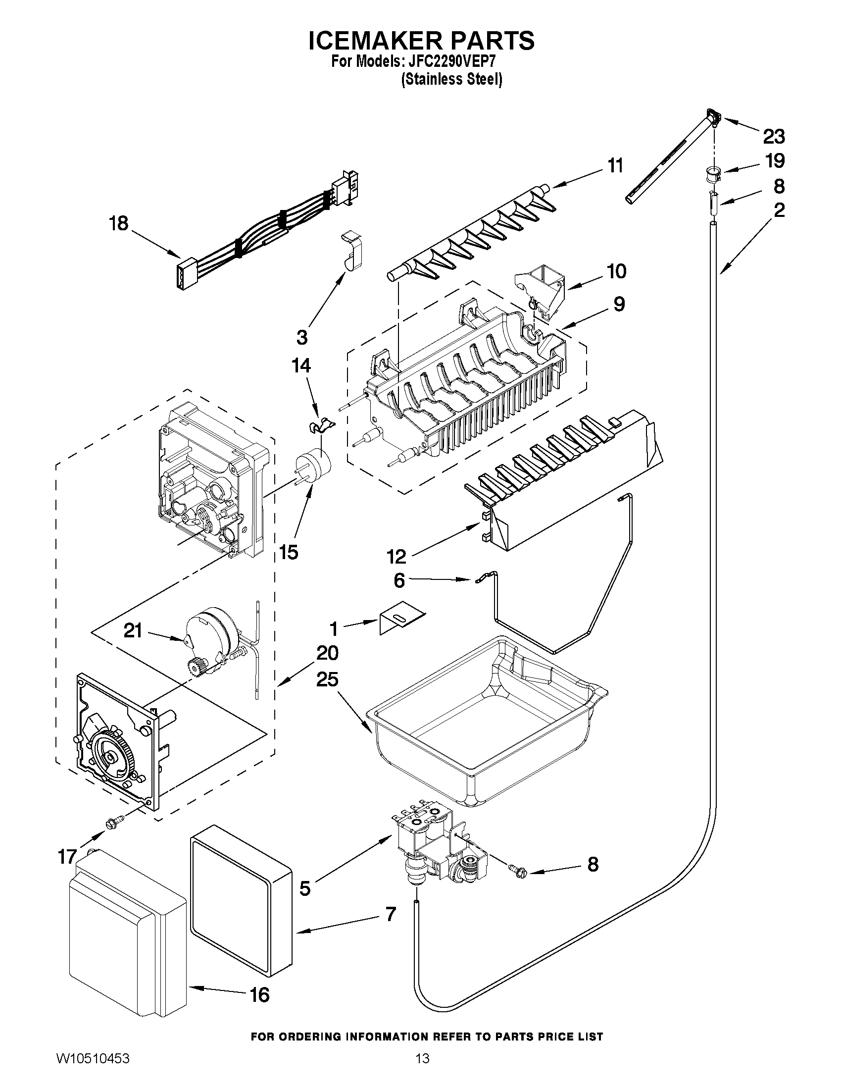 07 - ICEMAKER PARTS