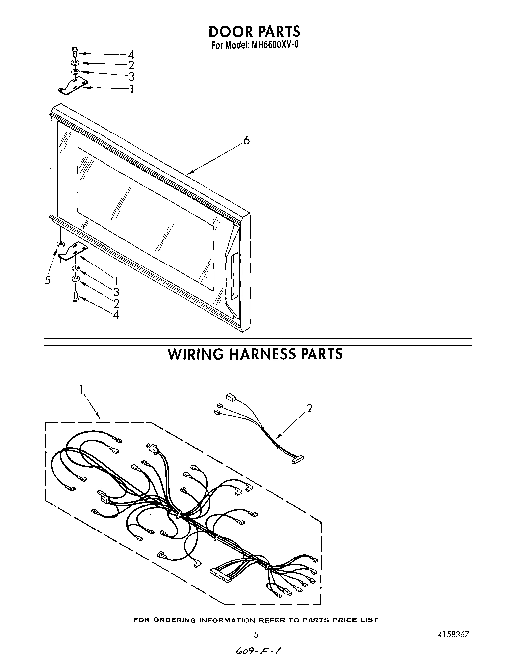 05 - DOOR , WIRING HARNESS , LIT/OPTIONAL