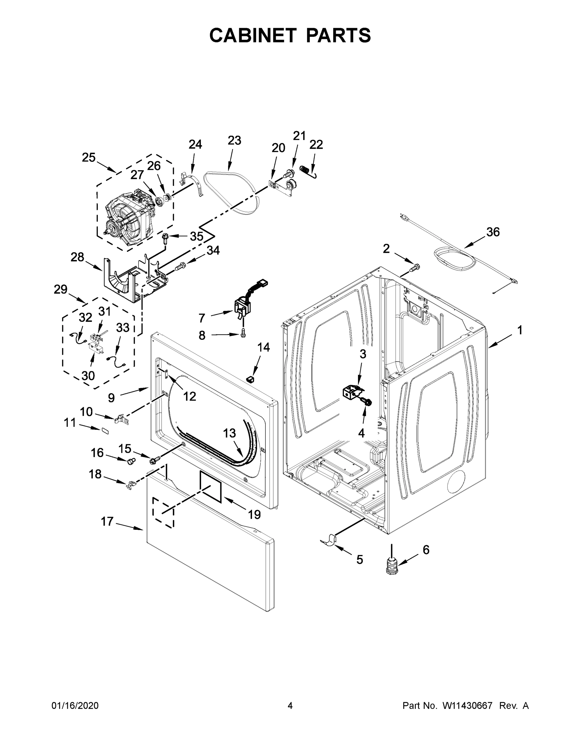03 - CABINET PARTS
