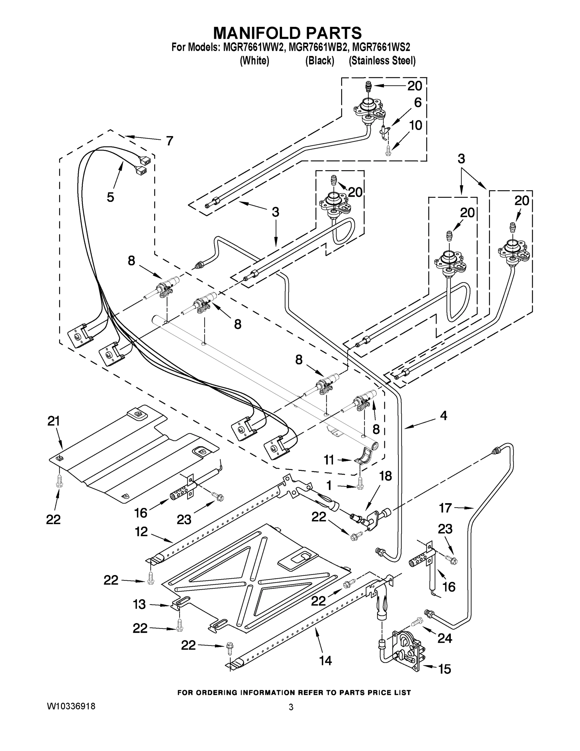 03 - MANIFOLD PARTS