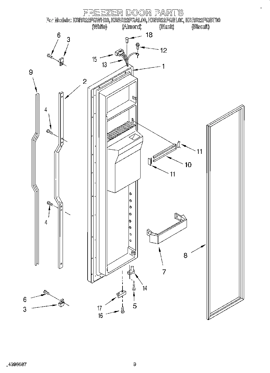 06 - FREEZER DOOR