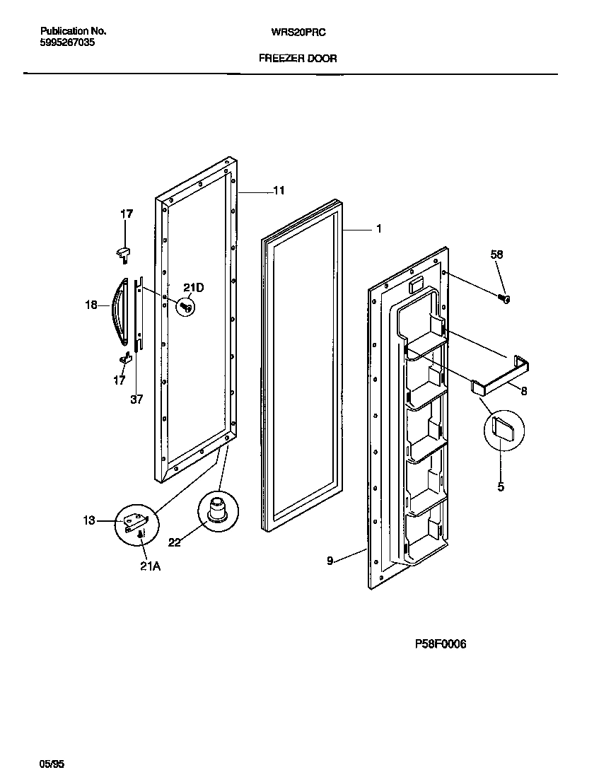 02 - FREEZER DOOR