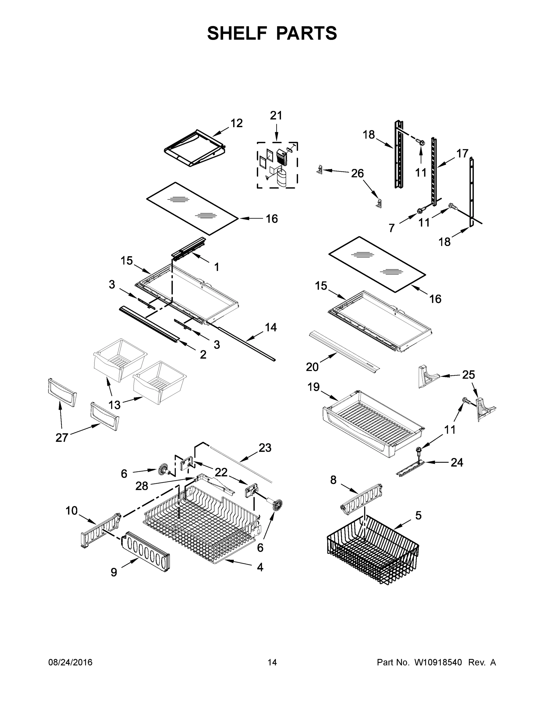 08 - SHELF PARTS