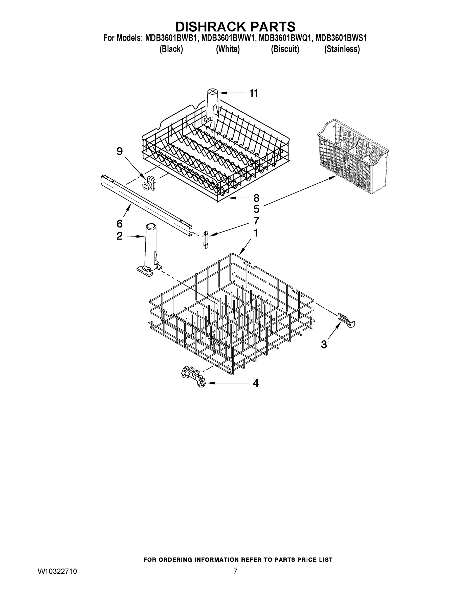 06 - DISHRACK PARTS