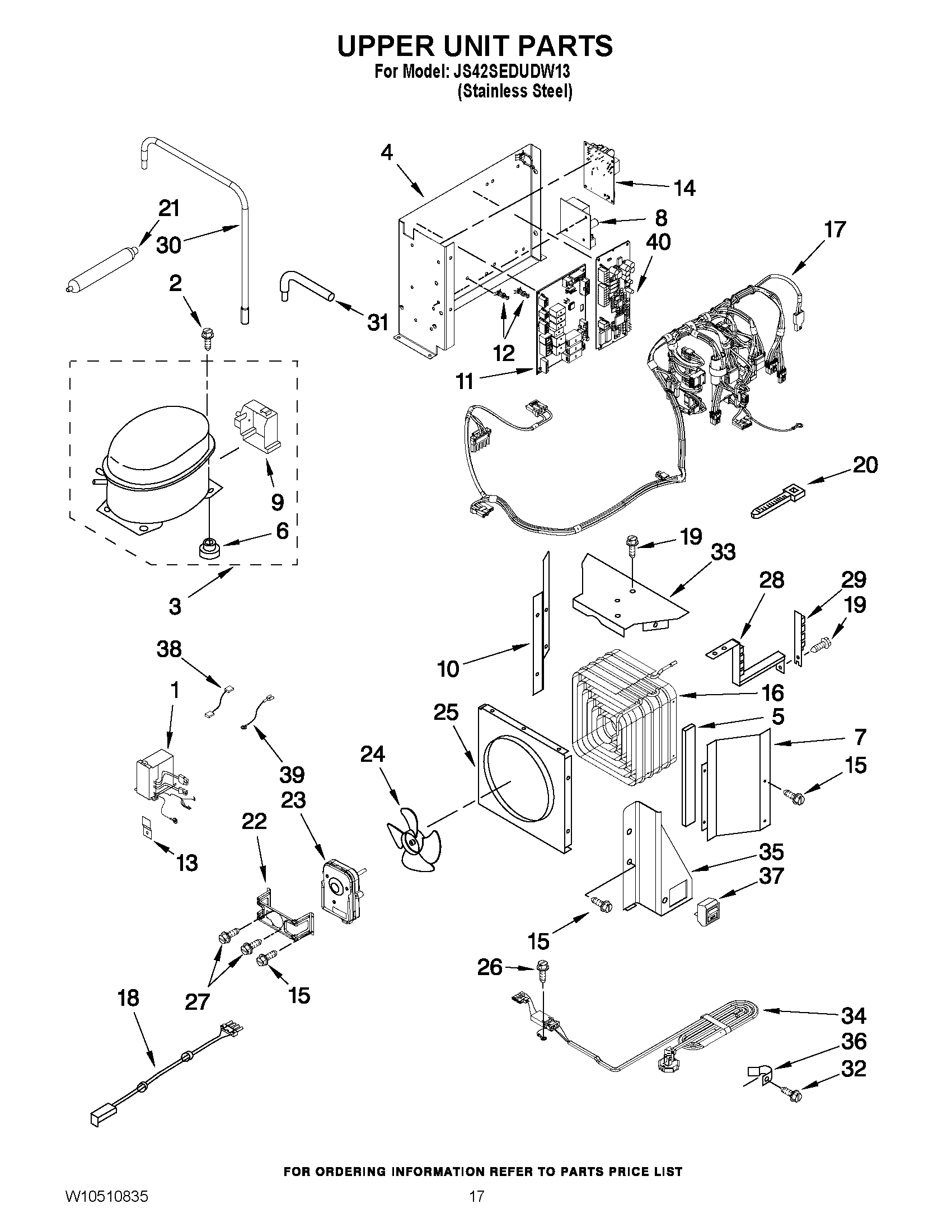 11 - UPPER UNIT PARTS
