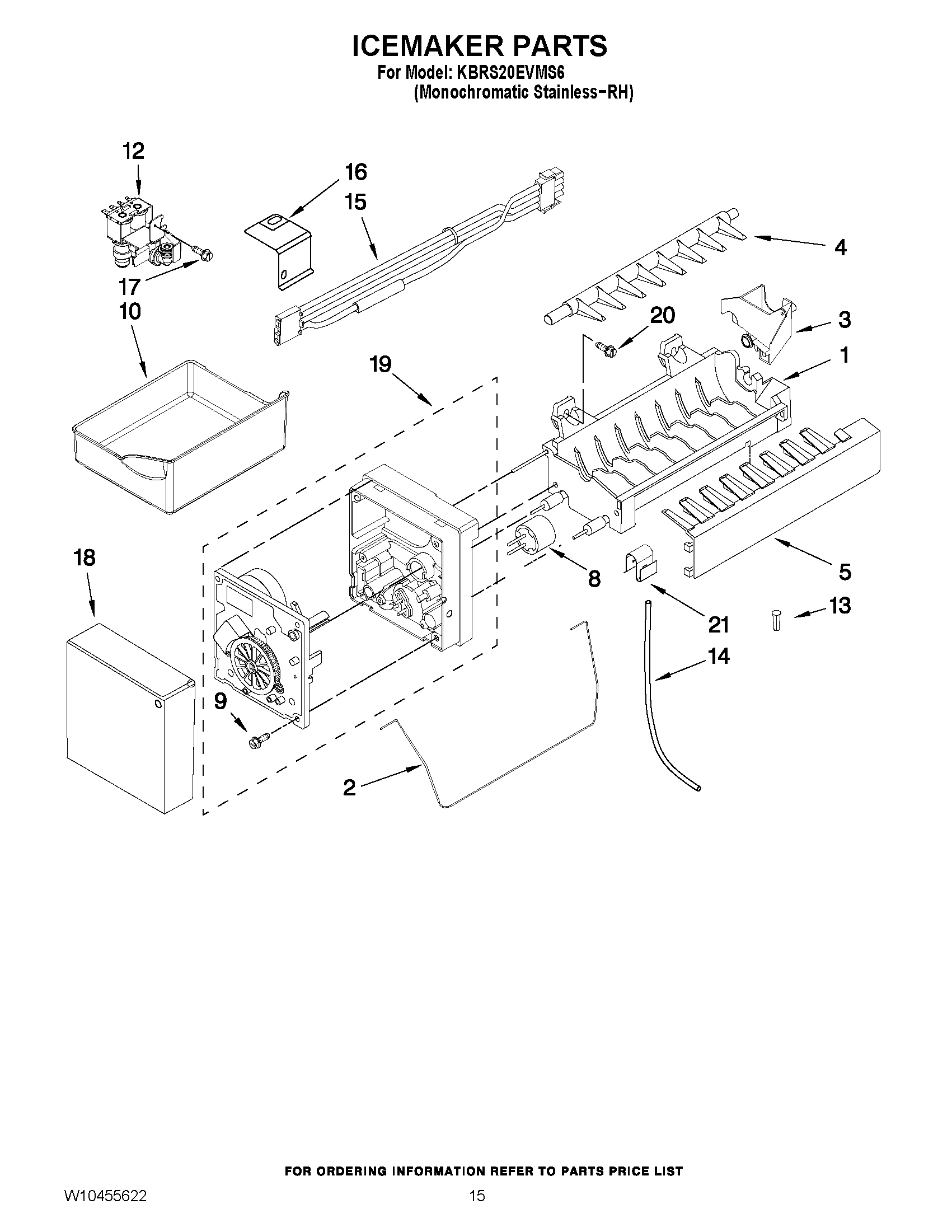 08 - ICEMAKER PARTS