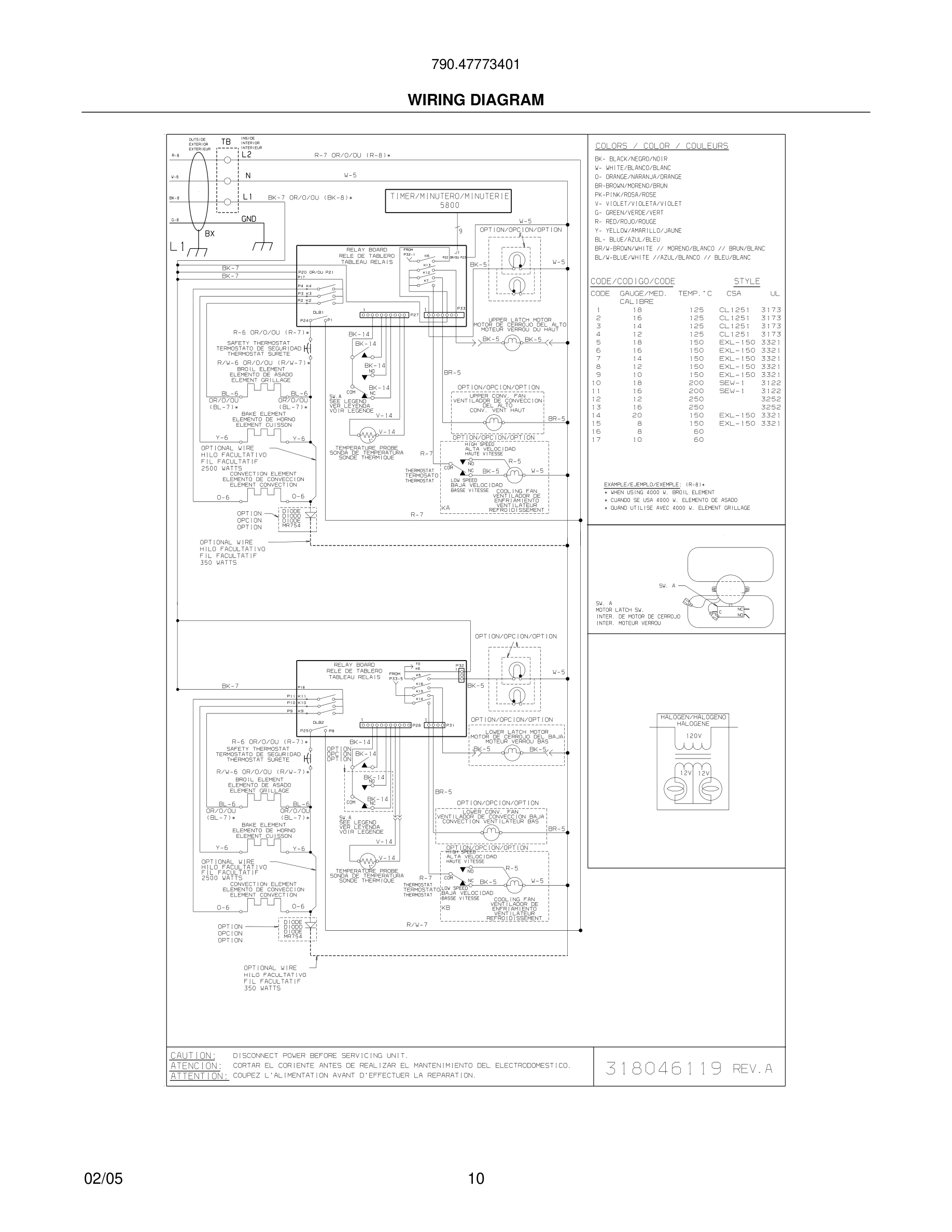 10 - WIRING DIAGRAM