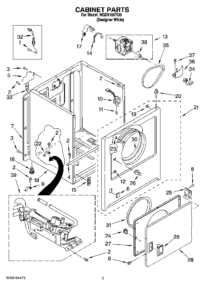 02 - CABINET PARTS