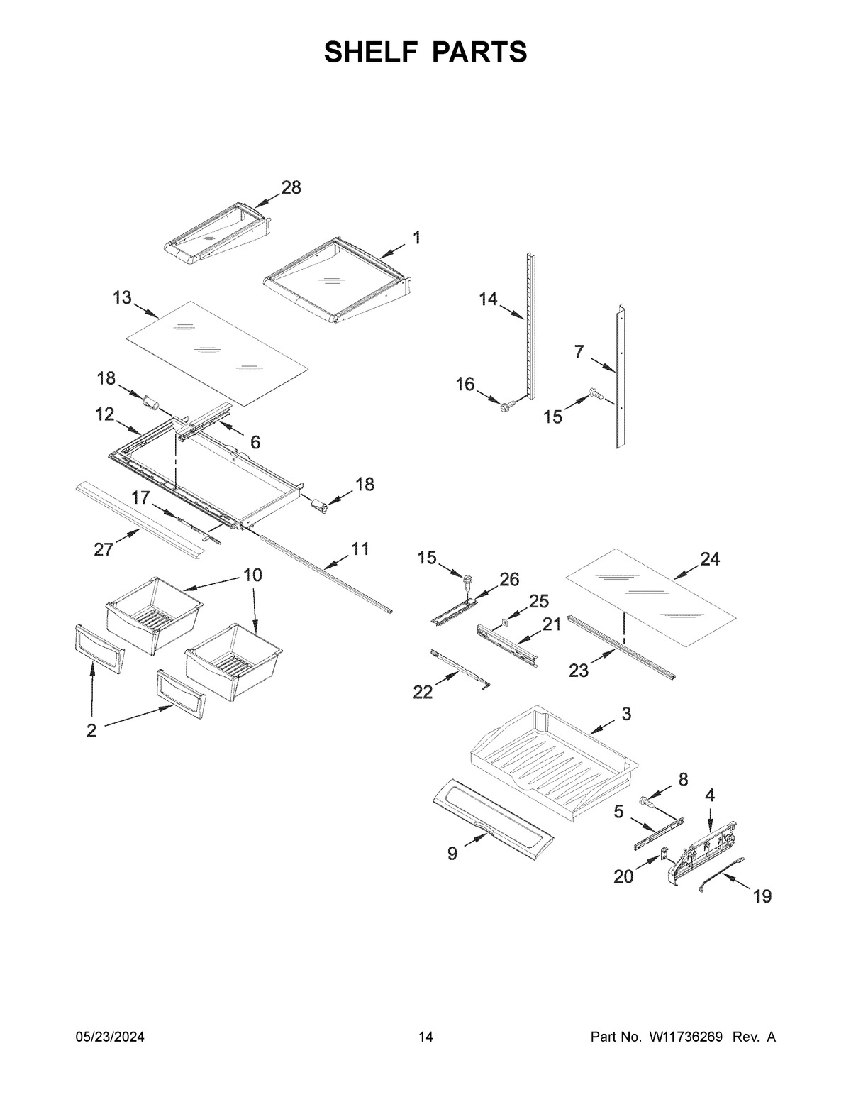 08 - SHELF PARTS