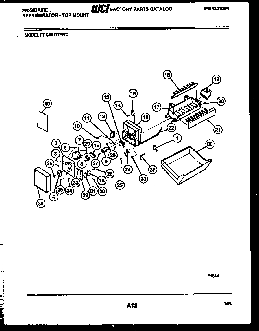 07 - ICE MAKER PARTS