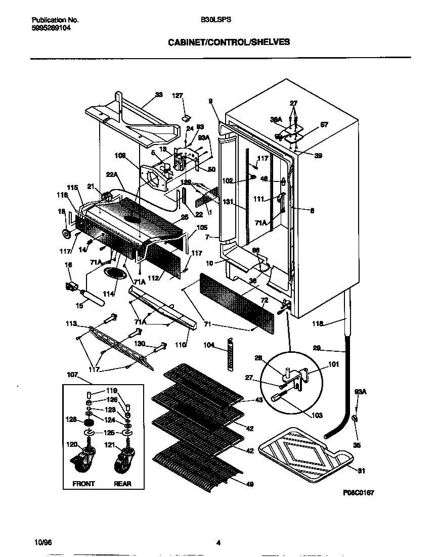 03 - CABINET/CONTROL/SHELVES