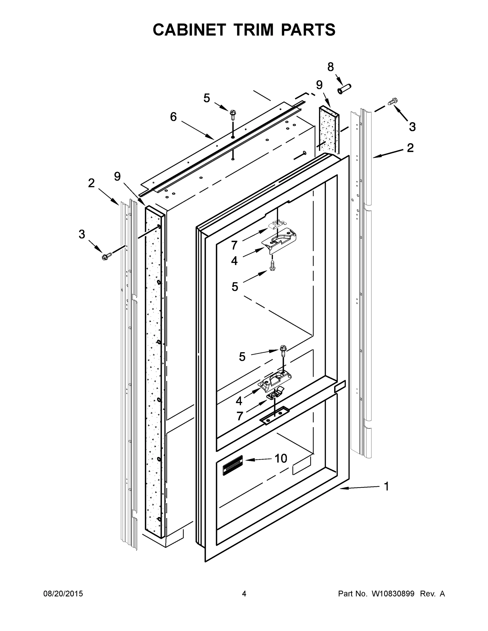 03 - CABINET TRIM PARTS