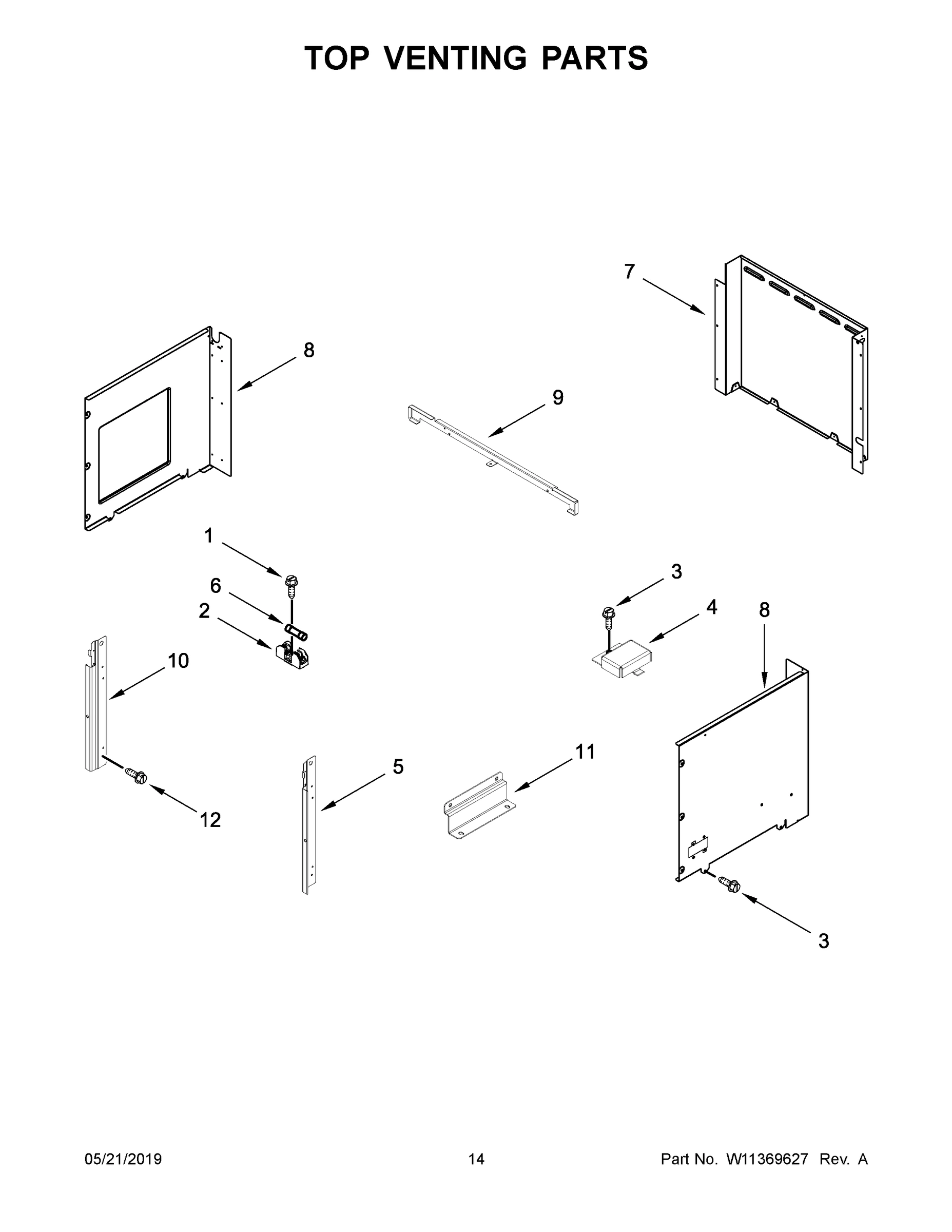 08 - TOP VENTING PARTS