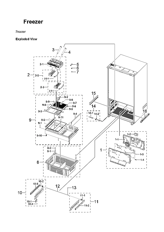 FREEZER PARTS