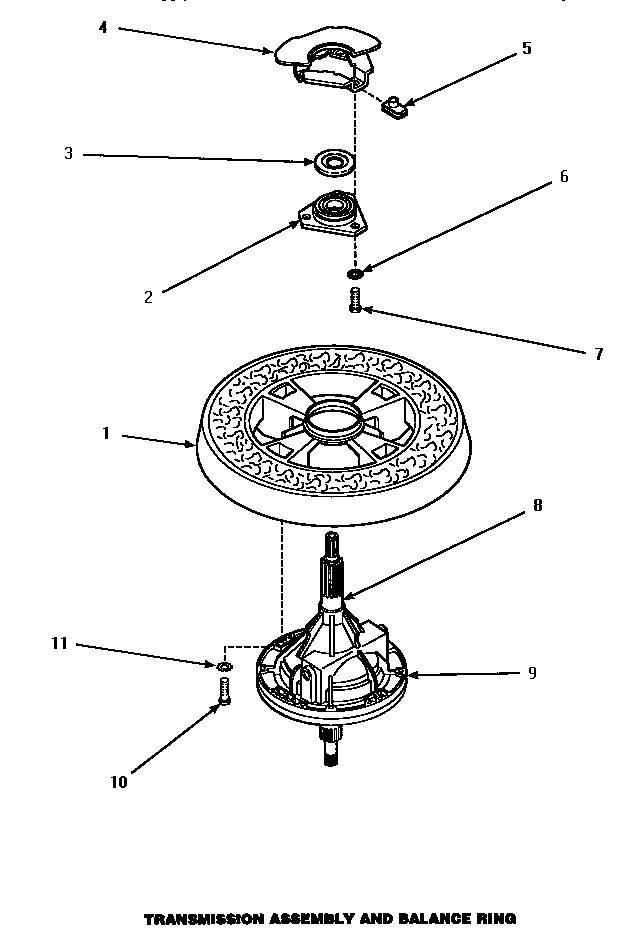 18 - TRANSMISSION ASSY & BALANCE RING