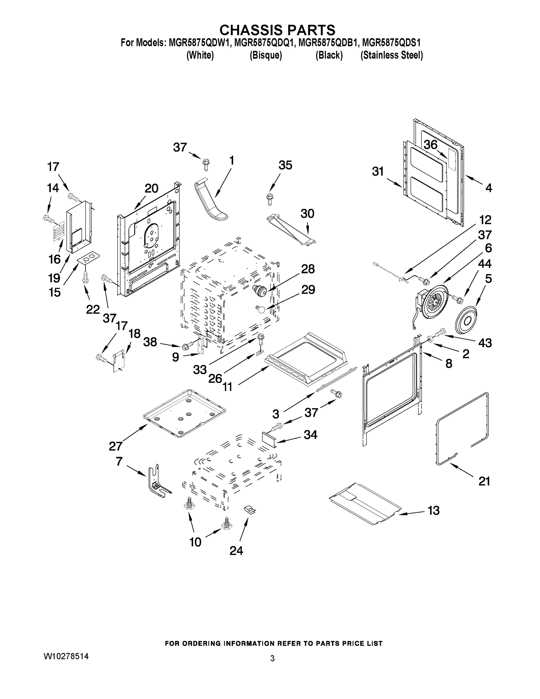 03 - CHASSIS PARTS