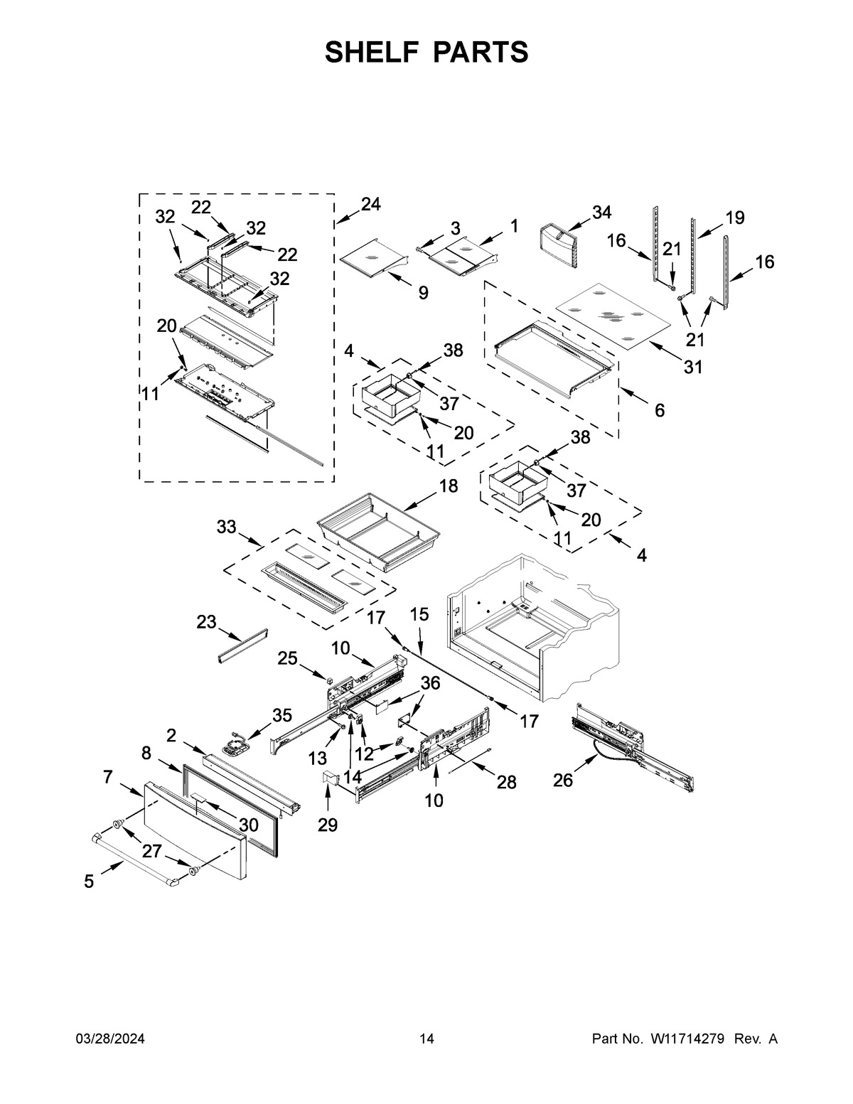 08 - SHELF PARTS