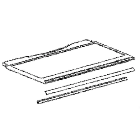 DA97-16837A Samsung Refrigerator Shelf Assemb