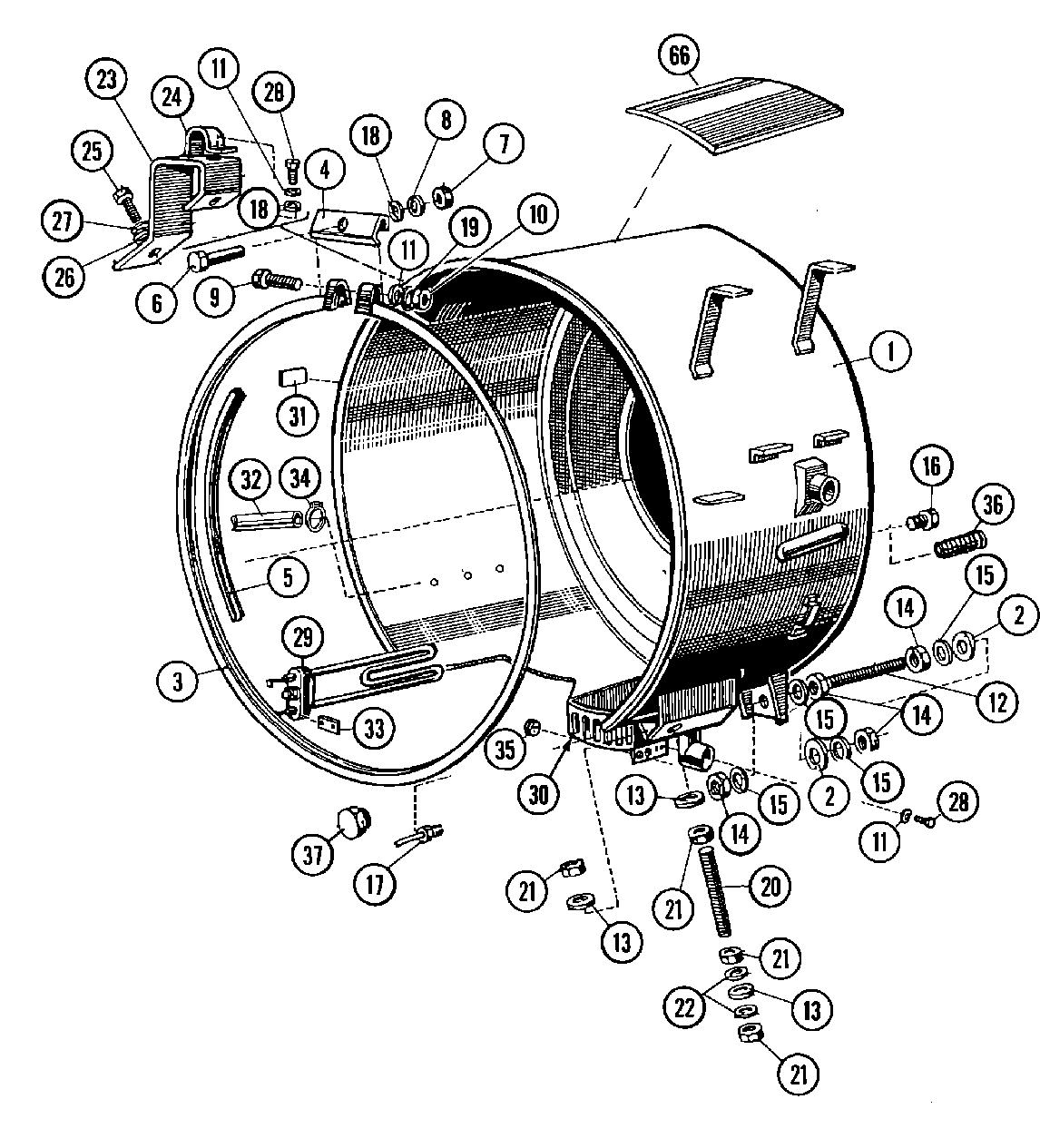 04 - OUTER SHELL ASSEMBLY