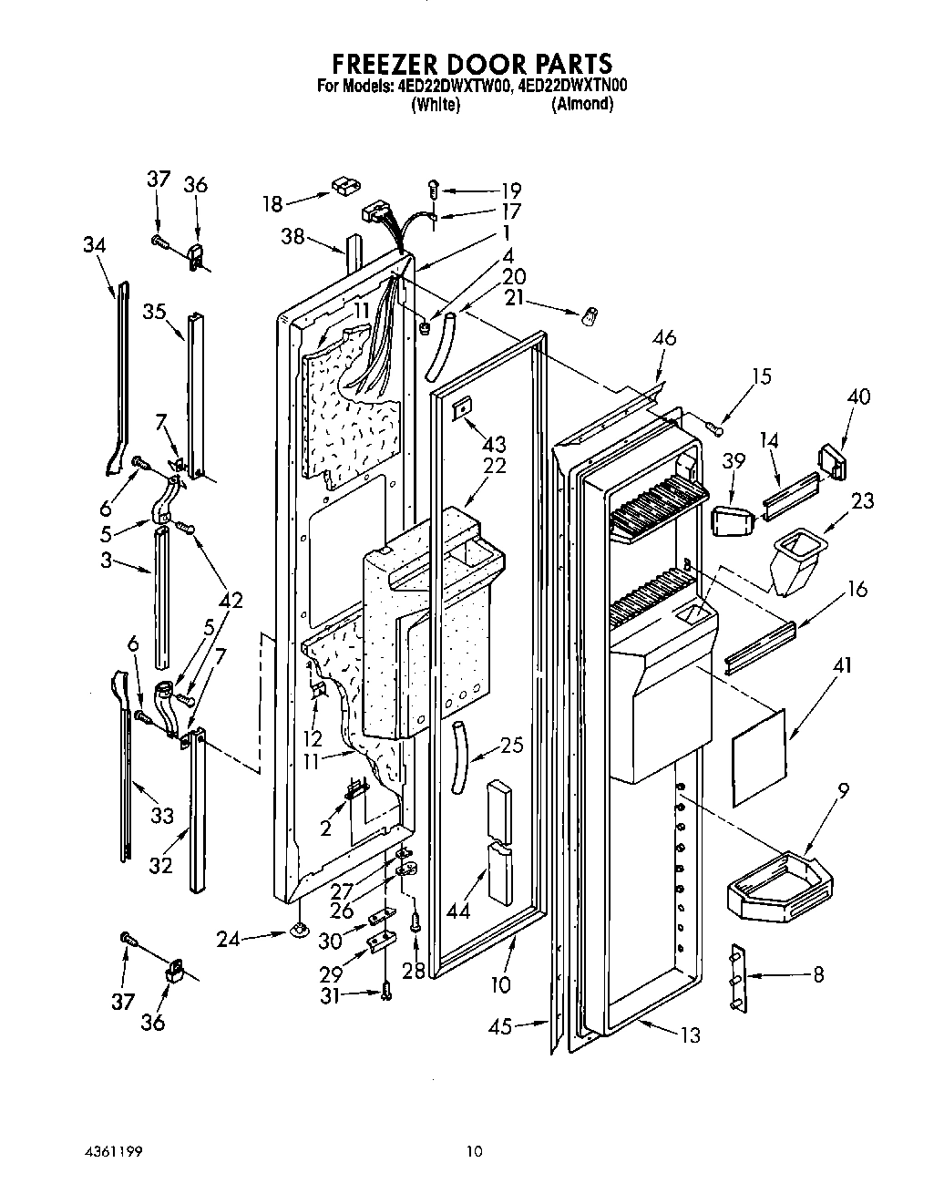 08 - FREEZER DOOR