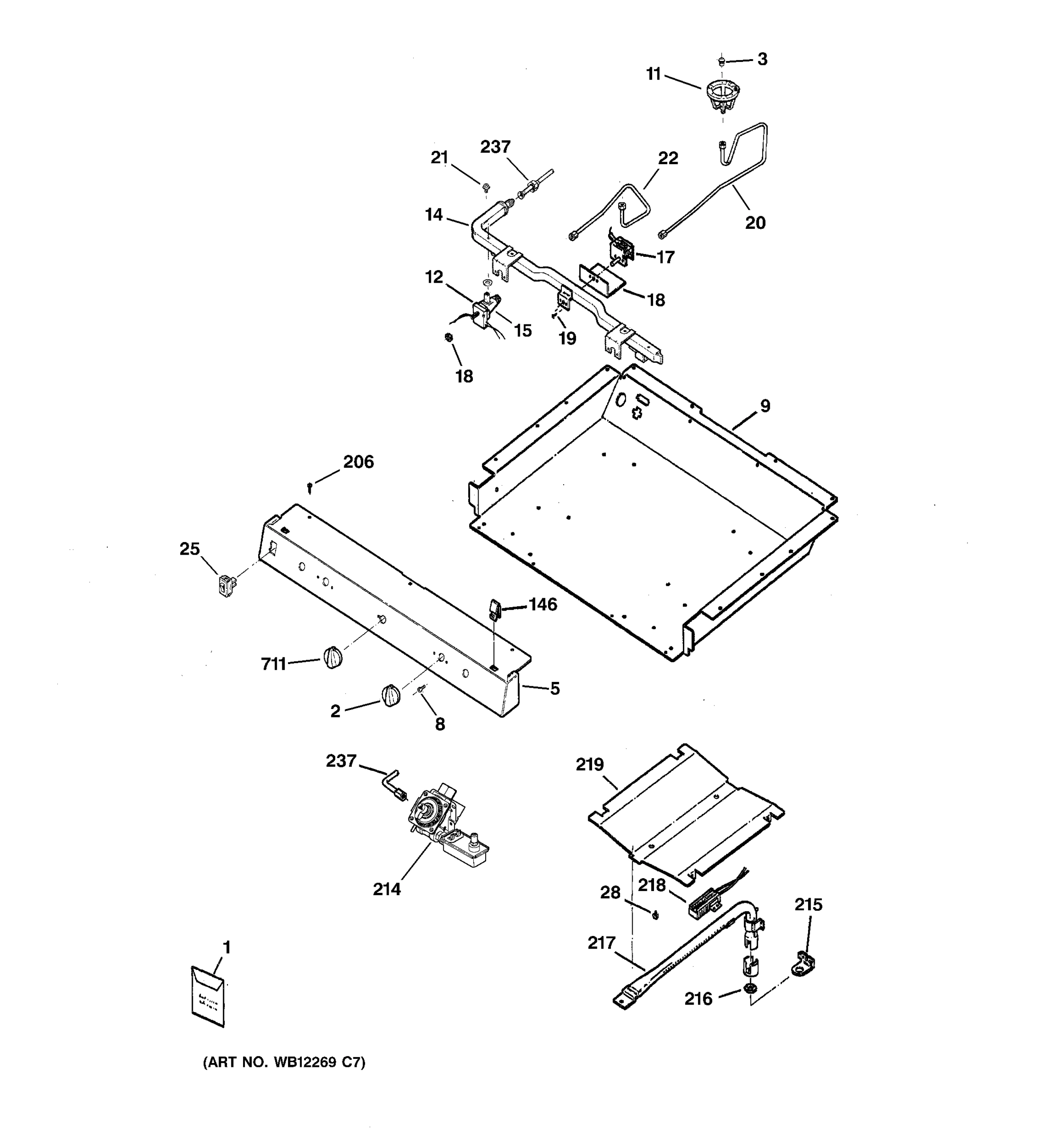 GAS & BURNER PARTS