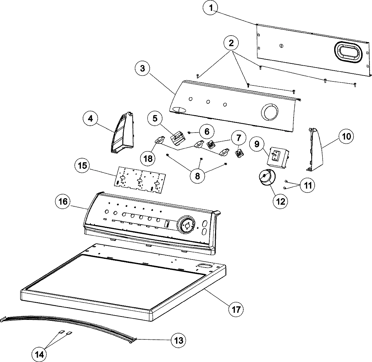 03 - CONTROL PANEL & TOP