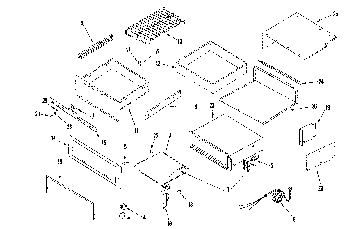 02 - WARMING DRAWER (ALSO SEE JWD6130DDx)