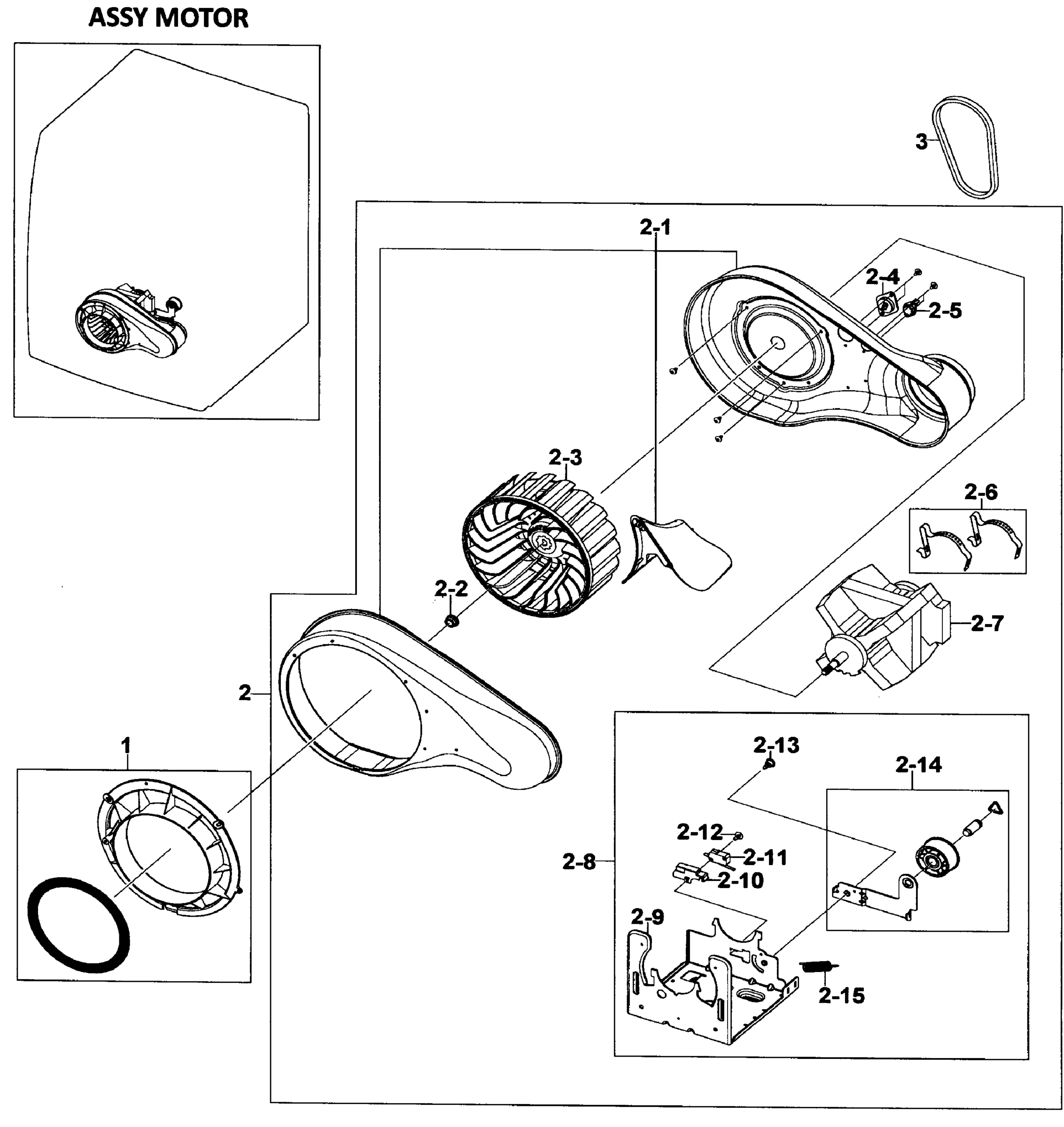MOTOR ASSY